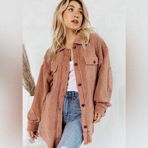 Free People Ruby Jacket in Bright Cider